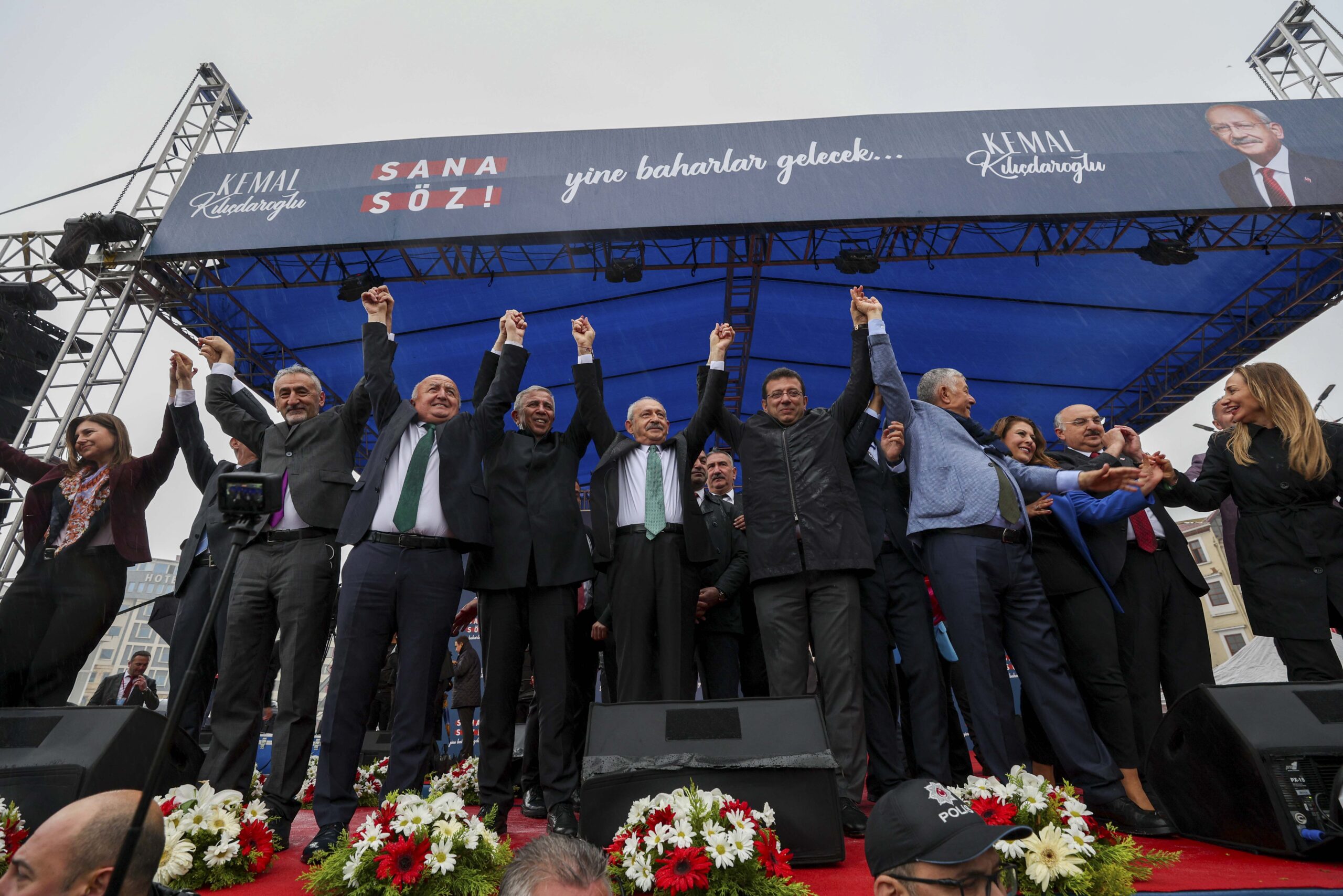 MANSUR YAVAŞ VE EKREM İMAMOĞLU, KEMAL KILIÇDAROĞLU İLE BİRLİKTE GİRESUN’DA