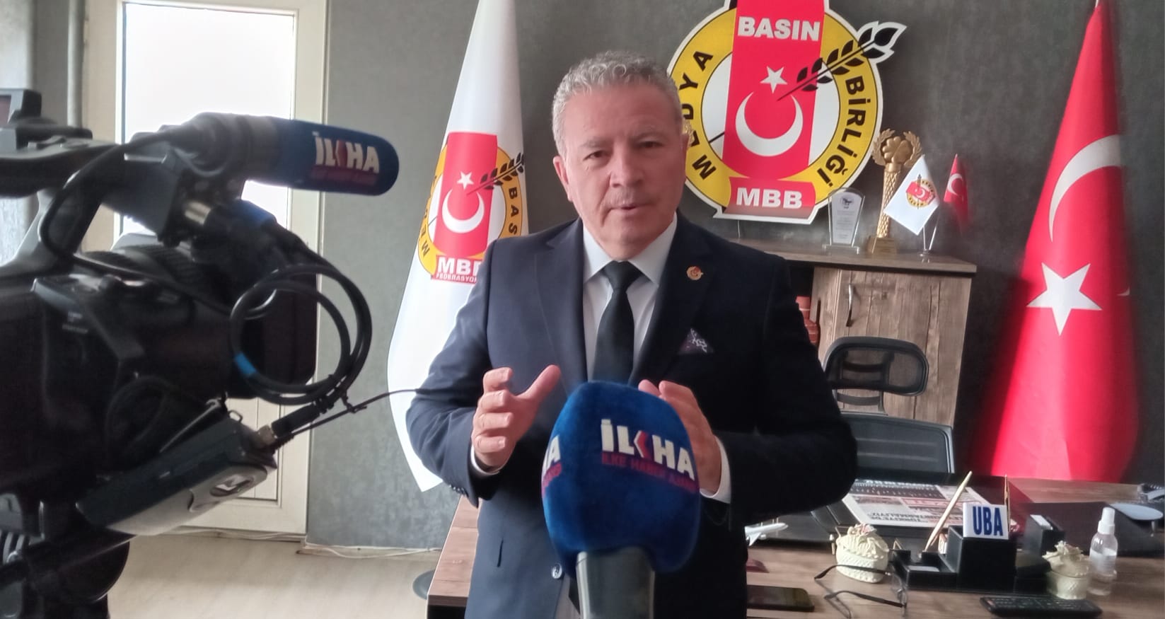 MBF Genel Başkanı İbrahim Yaman İlkha ‘ya Konuştu