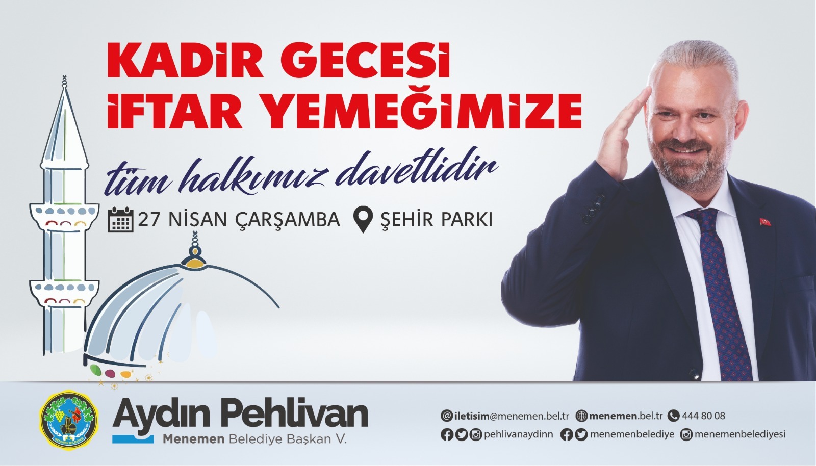 Menemen’de özel geceye, özel buluşma