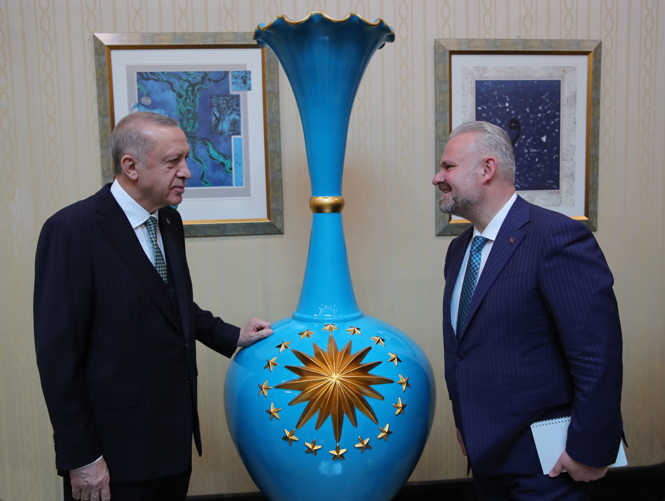 Menemen’den Cumhurbaşkanı Erdoğan’a özel hediye