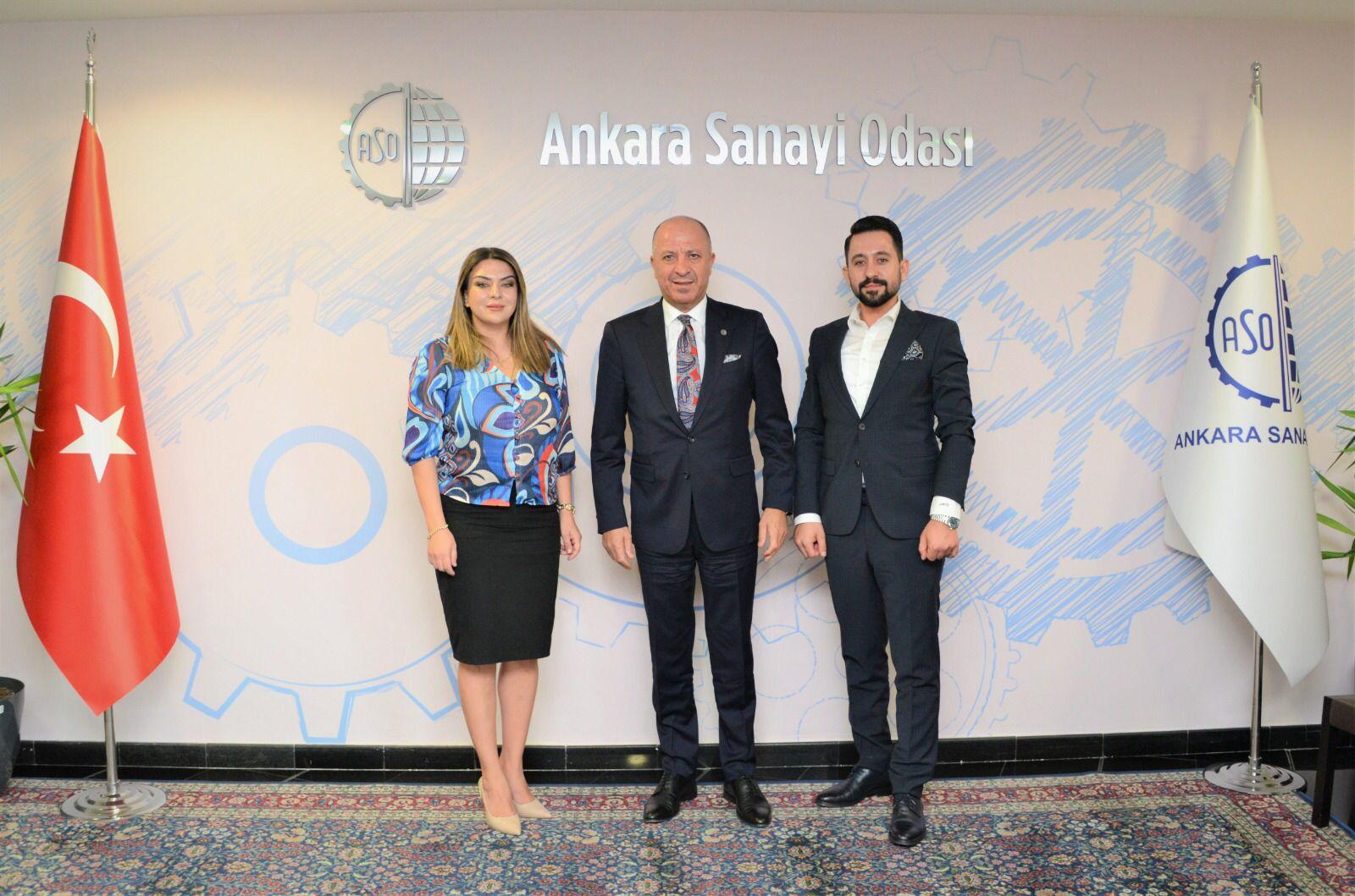 Merve Ünler Yılmaz'dan ASO’ya Anlamlı Ziyaret