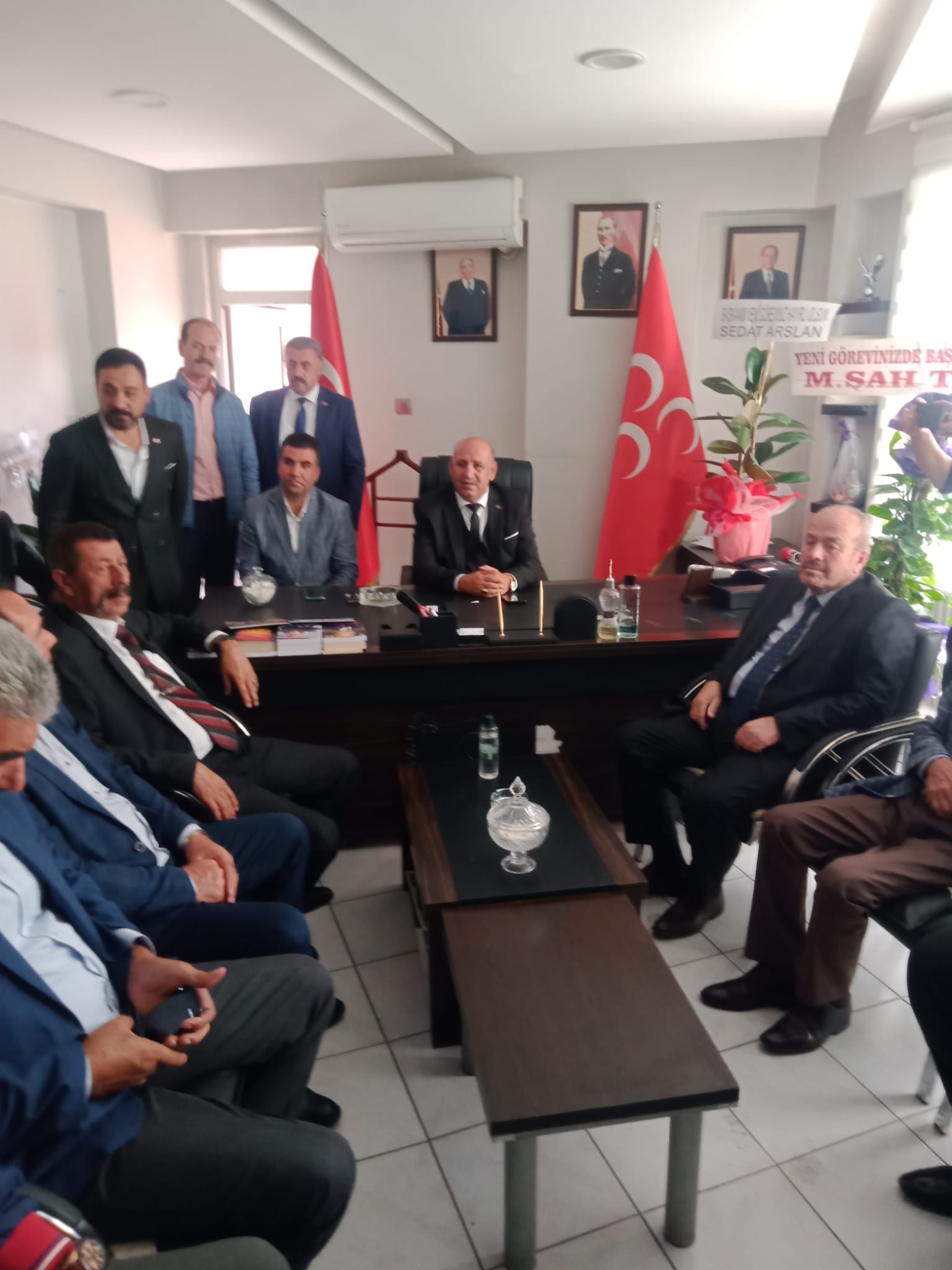 Mhp Diyarbakır İl Başkanı'na Özmen Ailesinden Ziyaret