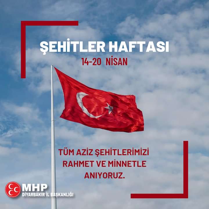 MHP Diyarbakır İl Başkanlığı’ndan Önemli Paylaşımlar