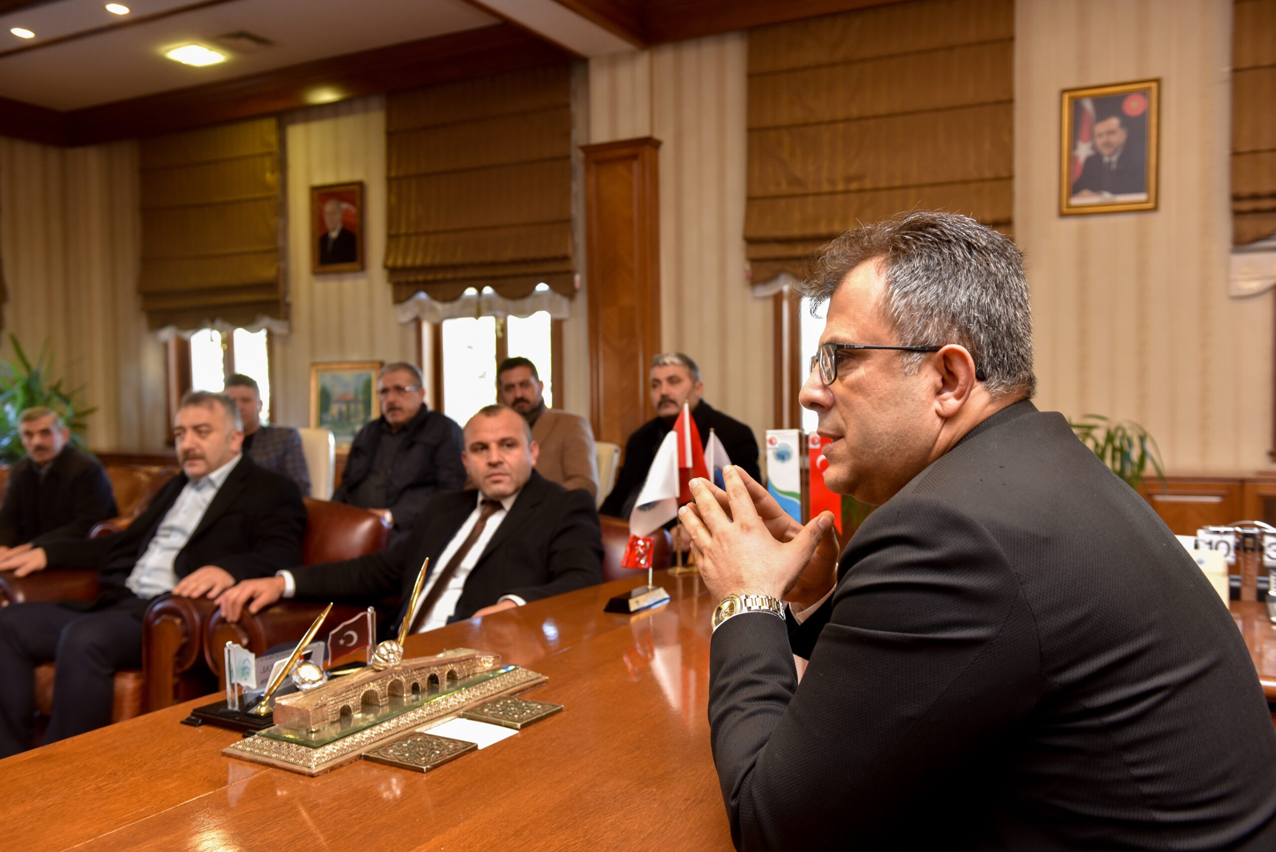 MHP yeni yönetiminden Başkan Çatal’a ziyaret
