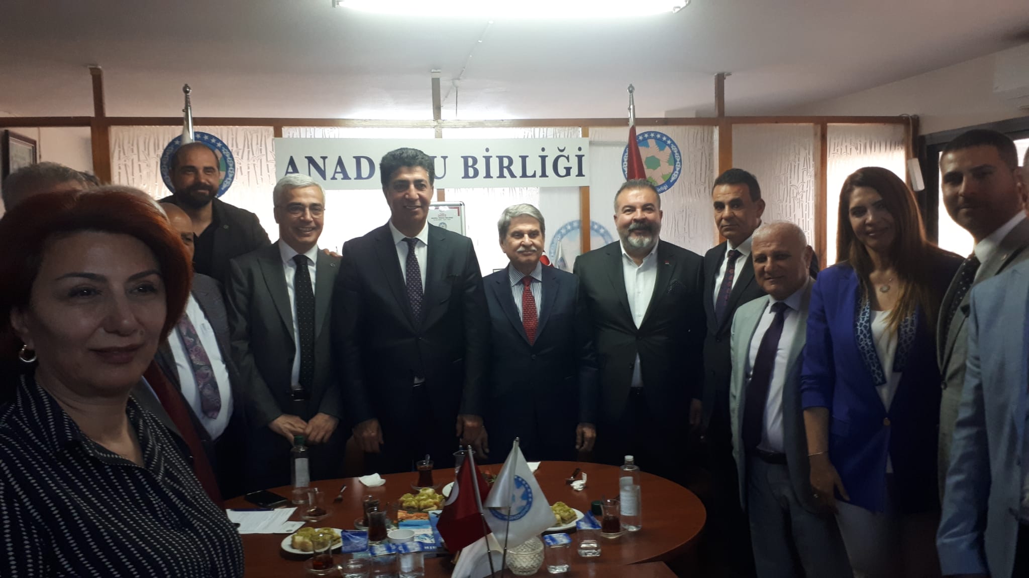 Millet İttifakı adayları Anadolu Birliğini Ziyaret etti
