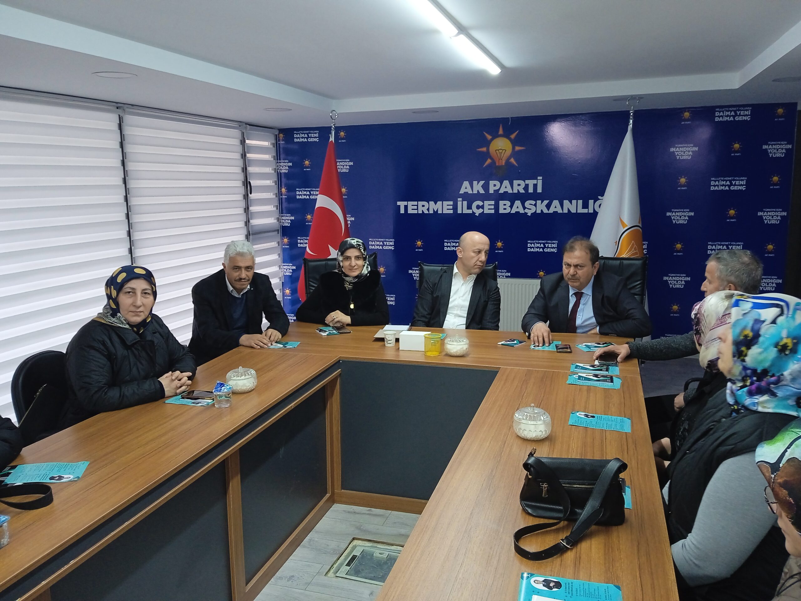 Milletvekili Aday Adayı Mustafa Seven Terme'de Ziyaretlerde Bulundu