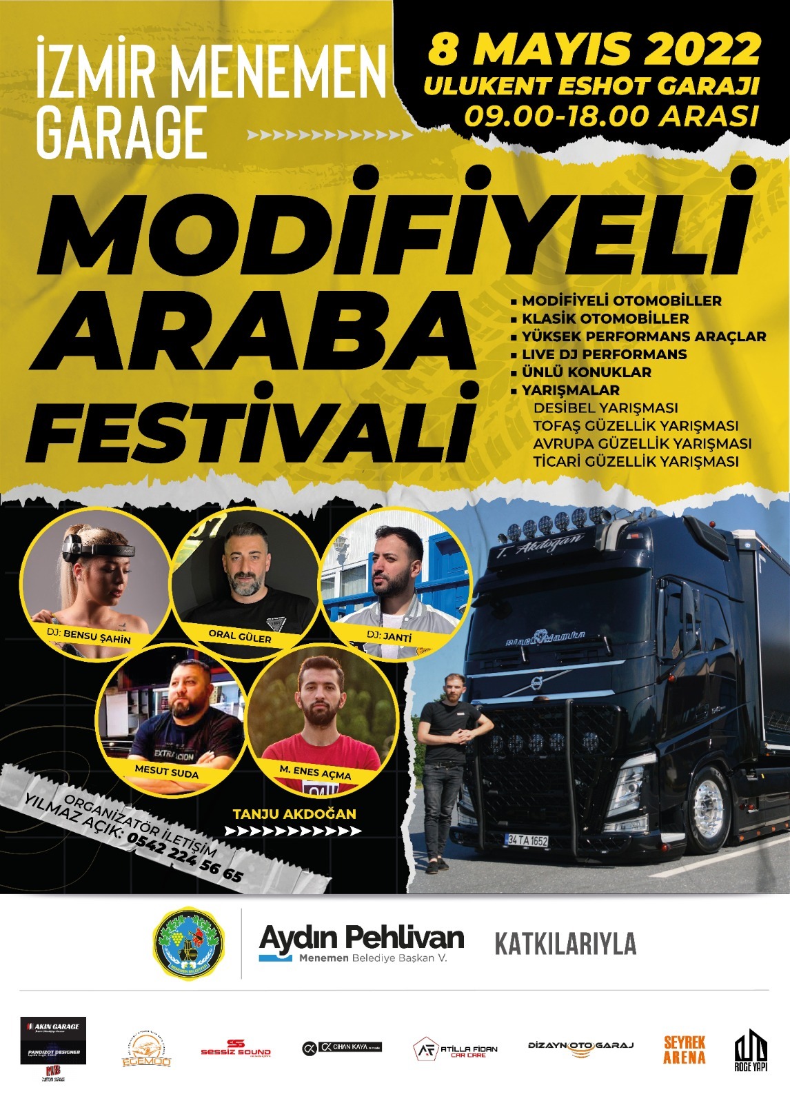 Modifiyeli Araç Tutkunları Menemen'de buluşacak