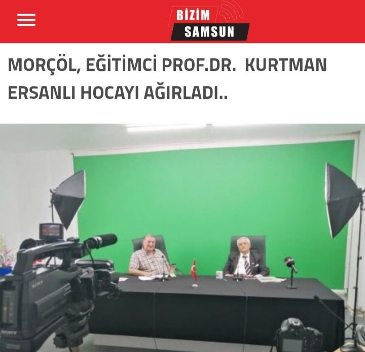 MORÇÖL, EĞİTİMCİ PROF.DR.  KURTMAN ERSANLI HOCAYI AĞIRLADI