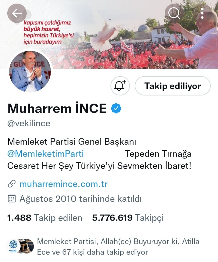 Muharrem İnce'den Medyaya "İnce" Mesajlar