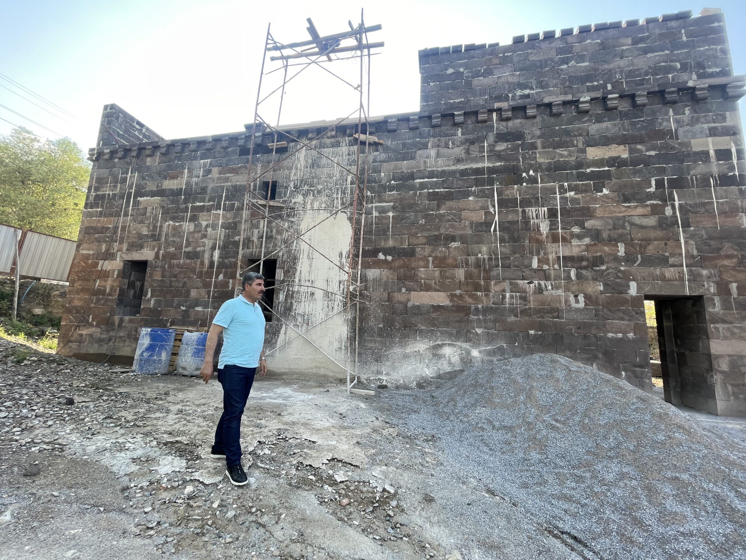 Muş'ta Hüzünlü Cami Tadilata Alındı 