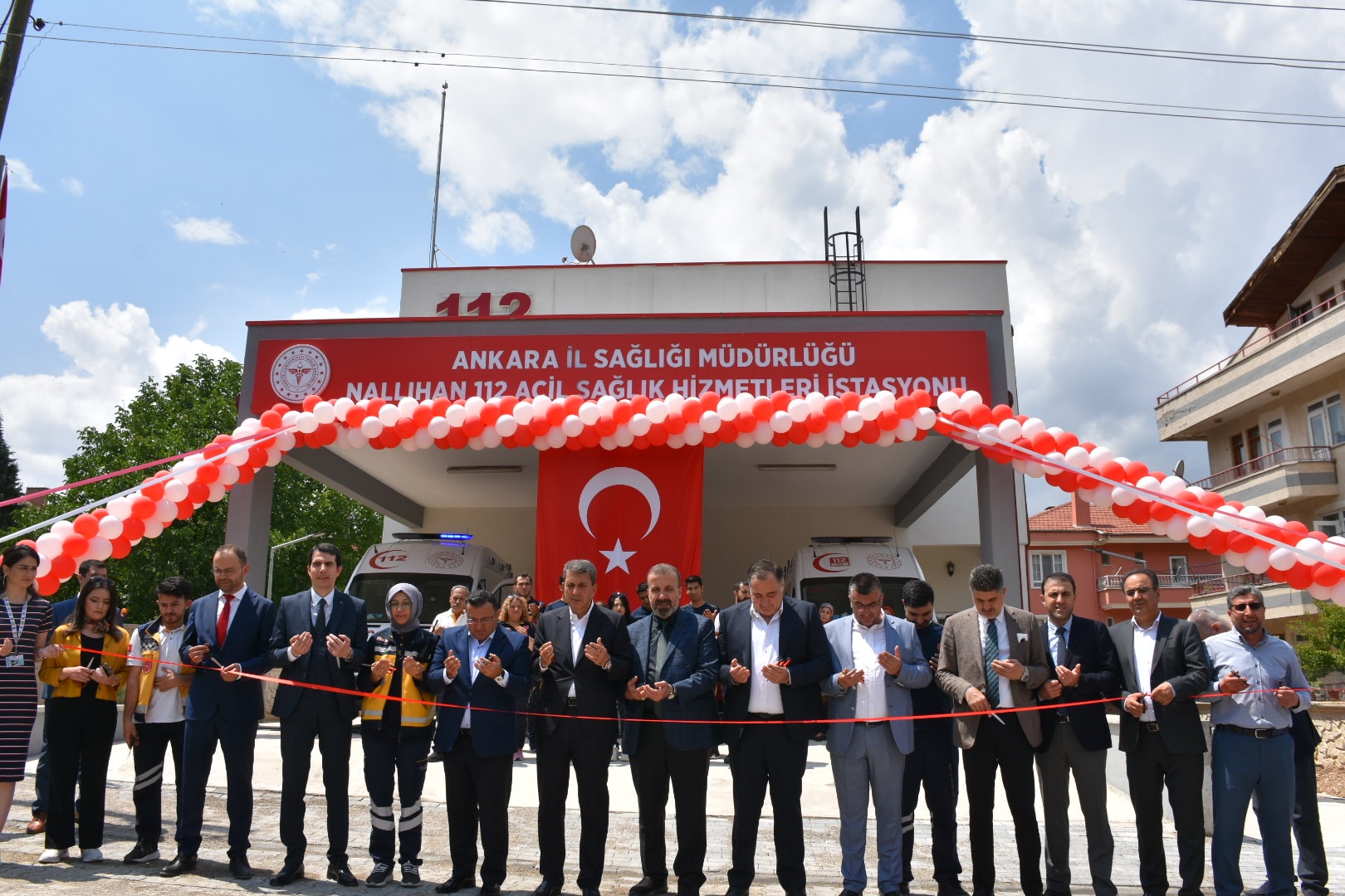 Nallıhan’da 112 Acil Sağlık Hizmetleri İstasyonu Açıldı