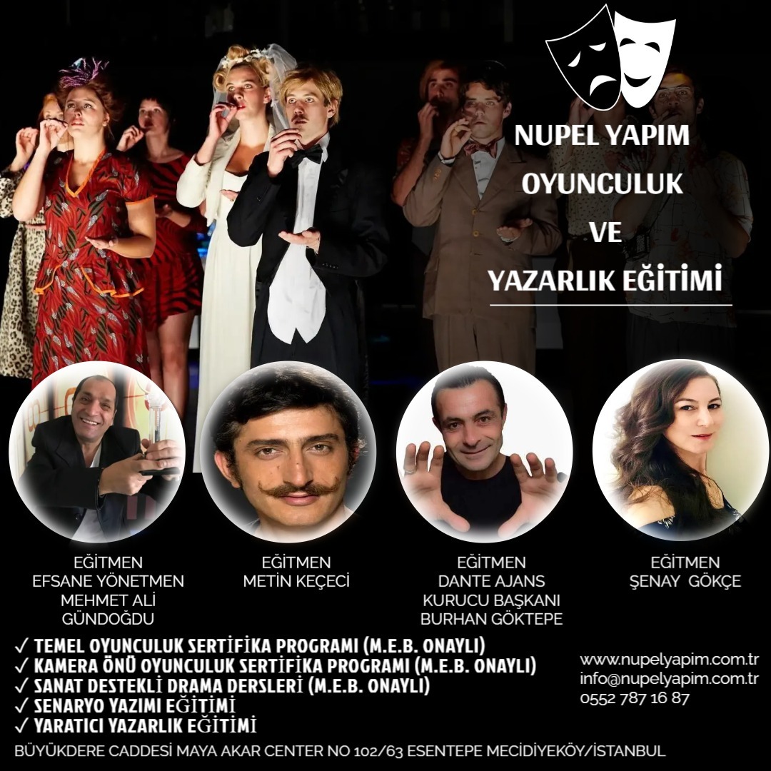 NUPEL OYUNCULUK VE YAZARLIK EĞİTİMİ
