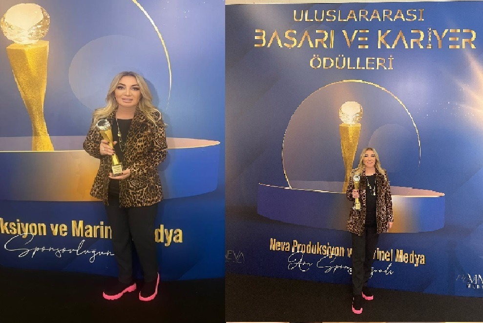 Nur Demirag ödüle doymuyor…