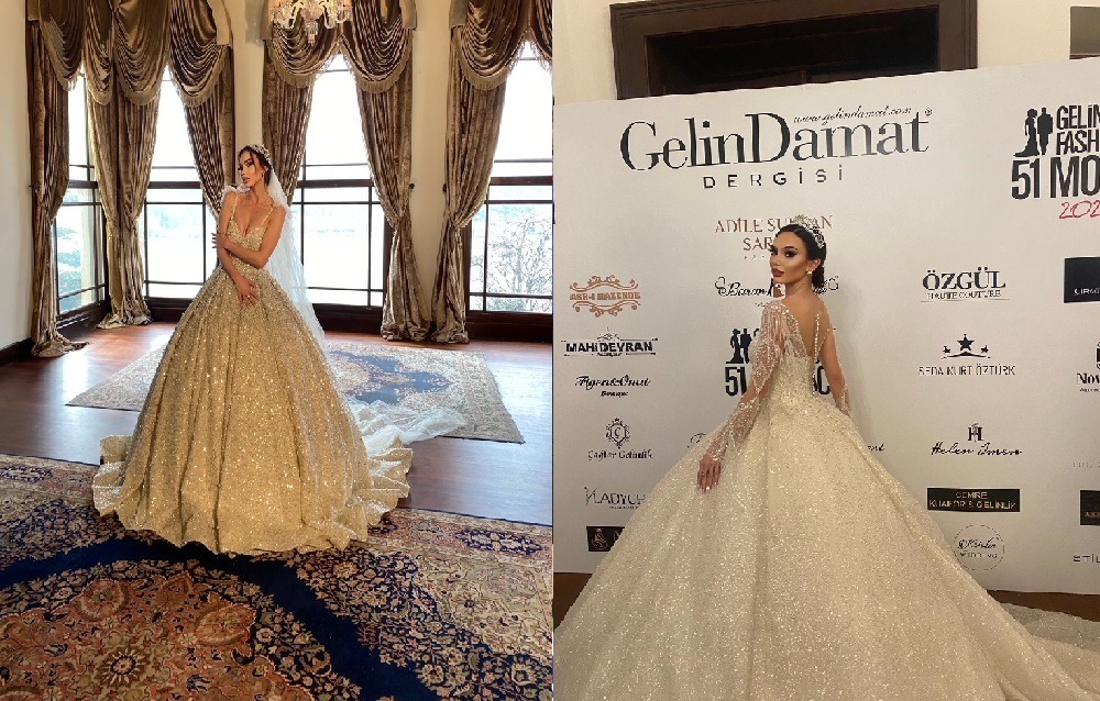 Nurbanu Gündüz Türkiye'nin en büyük gelinlik defilesinde…