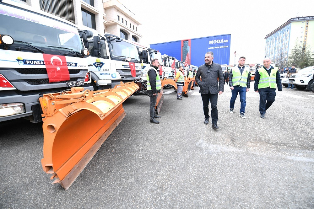 Pursaklar Belediyesi Kışa Hazır