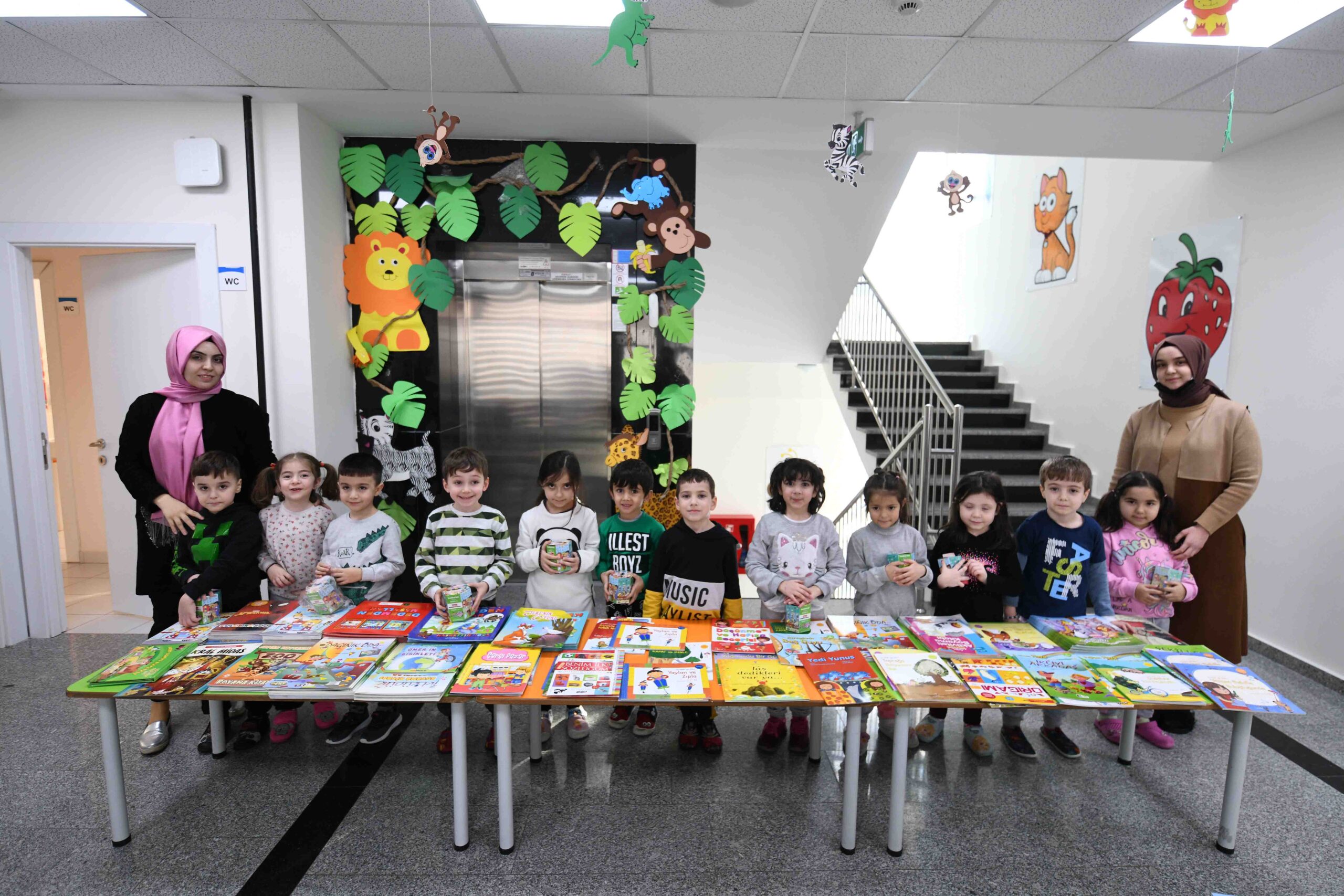 Pursaklar Belediyesi Nezaket Kreş Okulunda ‘‘Kitap Kumbaram’’ Etkinliği