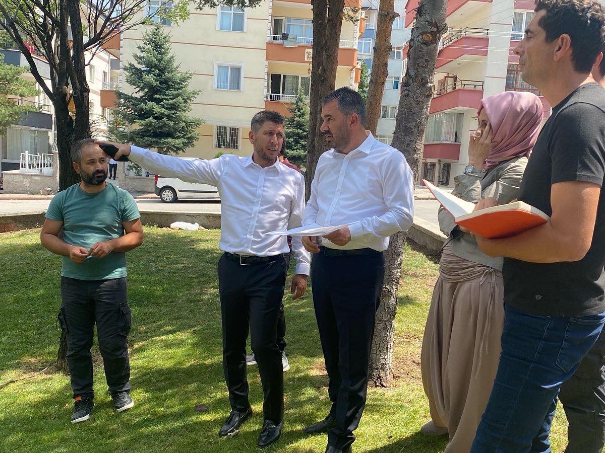 Pursaklar’da Fatih Sultan Mehmet Parkı’na İlk Kazma