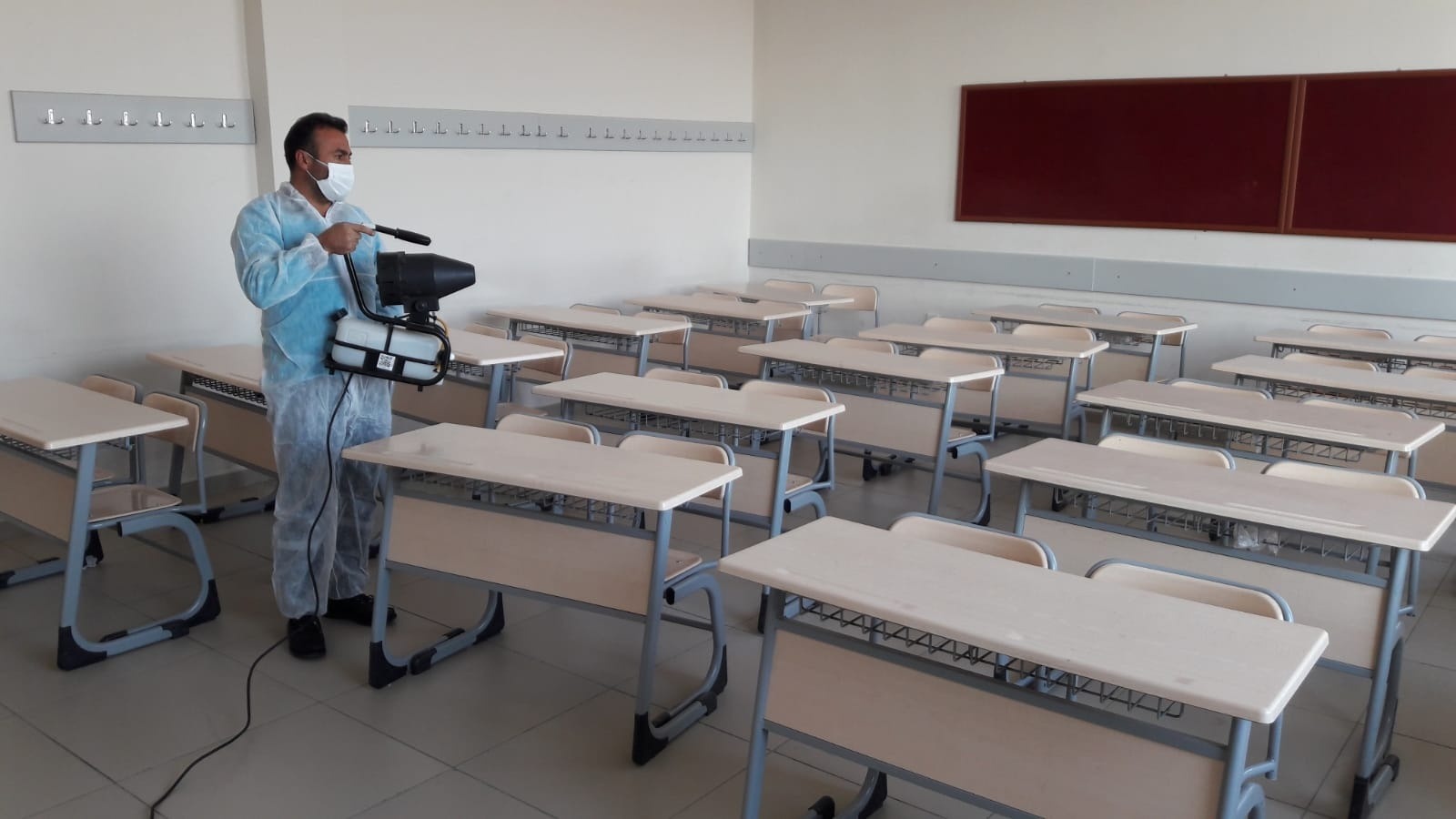 Pursaklar’da Okullar Ara Tatil Sonrasına Hazırlanıyor