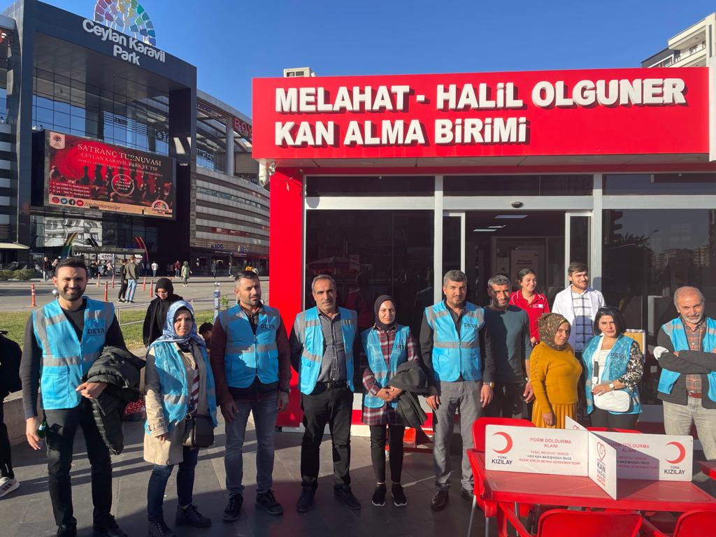 Ramazan Ava ve Ekibinden Anlamlı  Kızılay Ziyareti