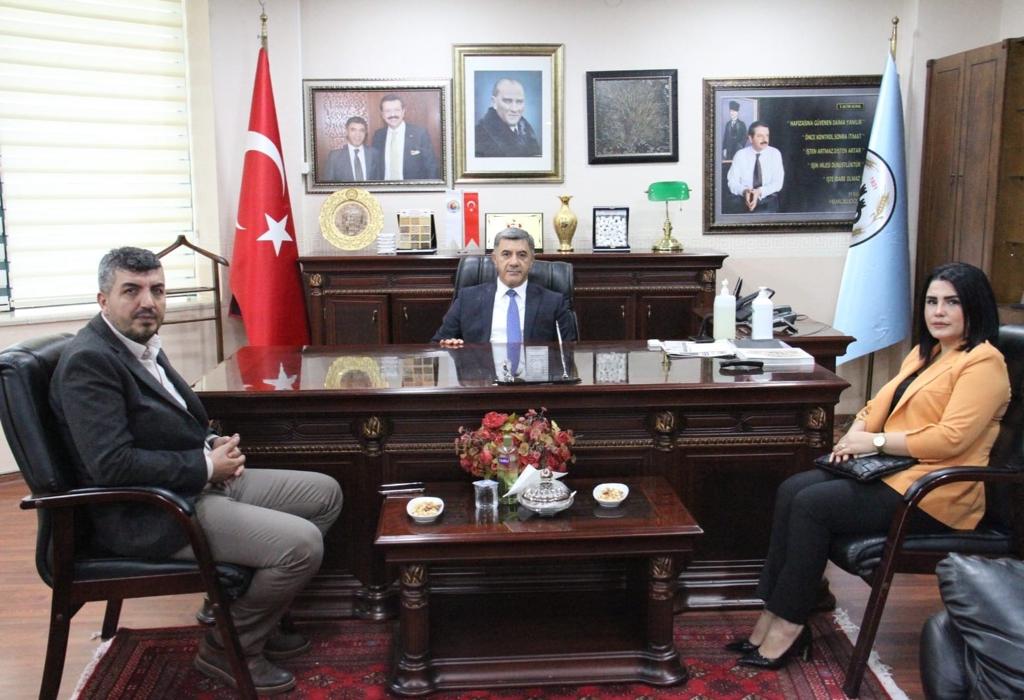 Ramazan Ava ve Kayapınar İlçe Teşkilatı'ndan Ticaret Borsası'na Ziyaret