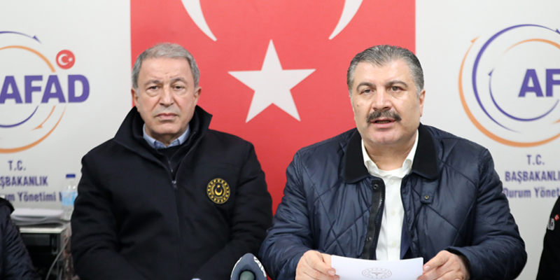 Sağlık Bakanı Koca, Depremden Etkilenen Hatay’da İncelemelerde Bulundu