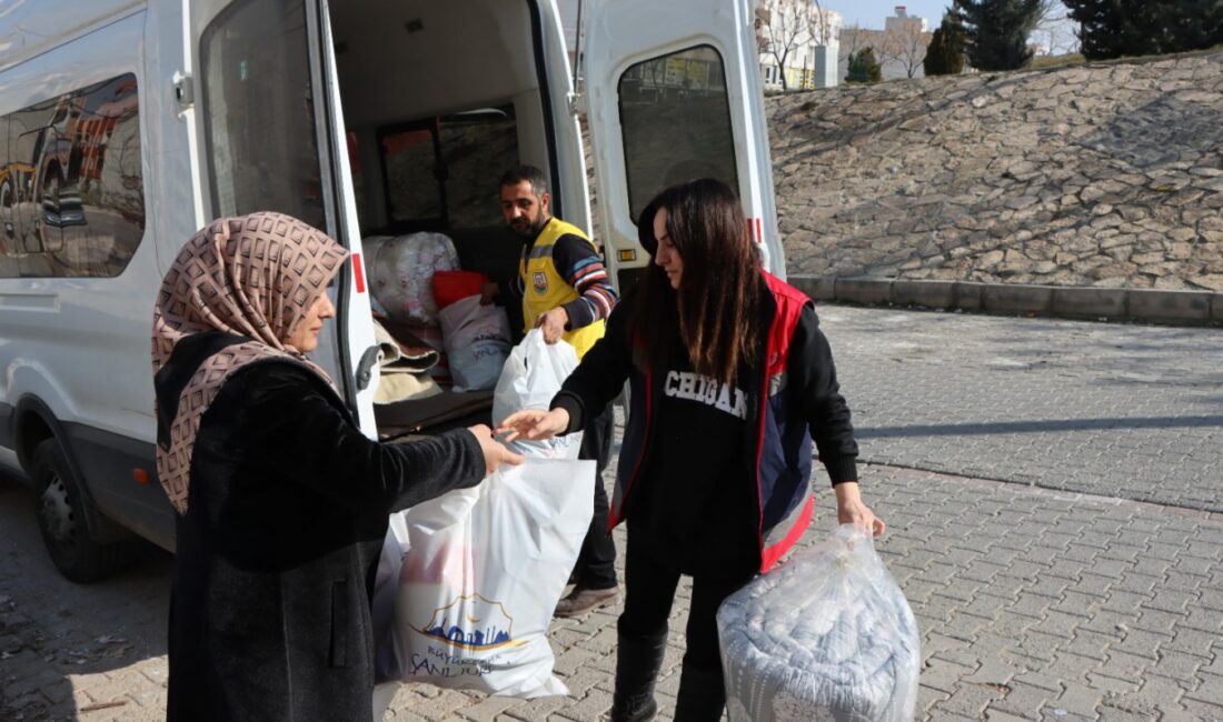 Şanlıurfa Büyükşehir Belediyesi depremin