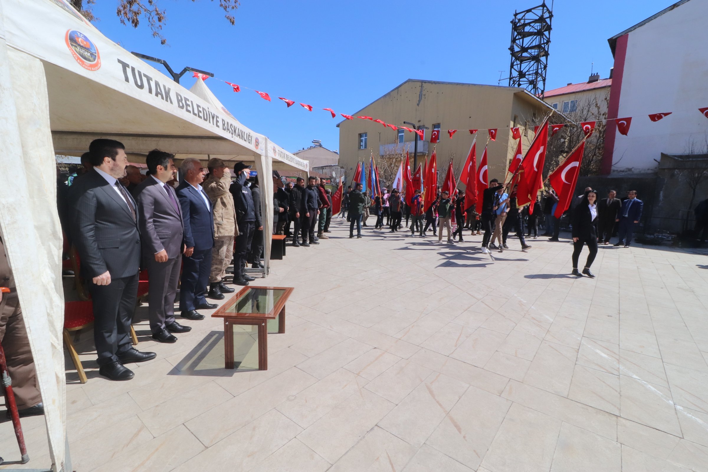 Savcı Sayan Tutak'ta Kurtuluş Programına Katıldı