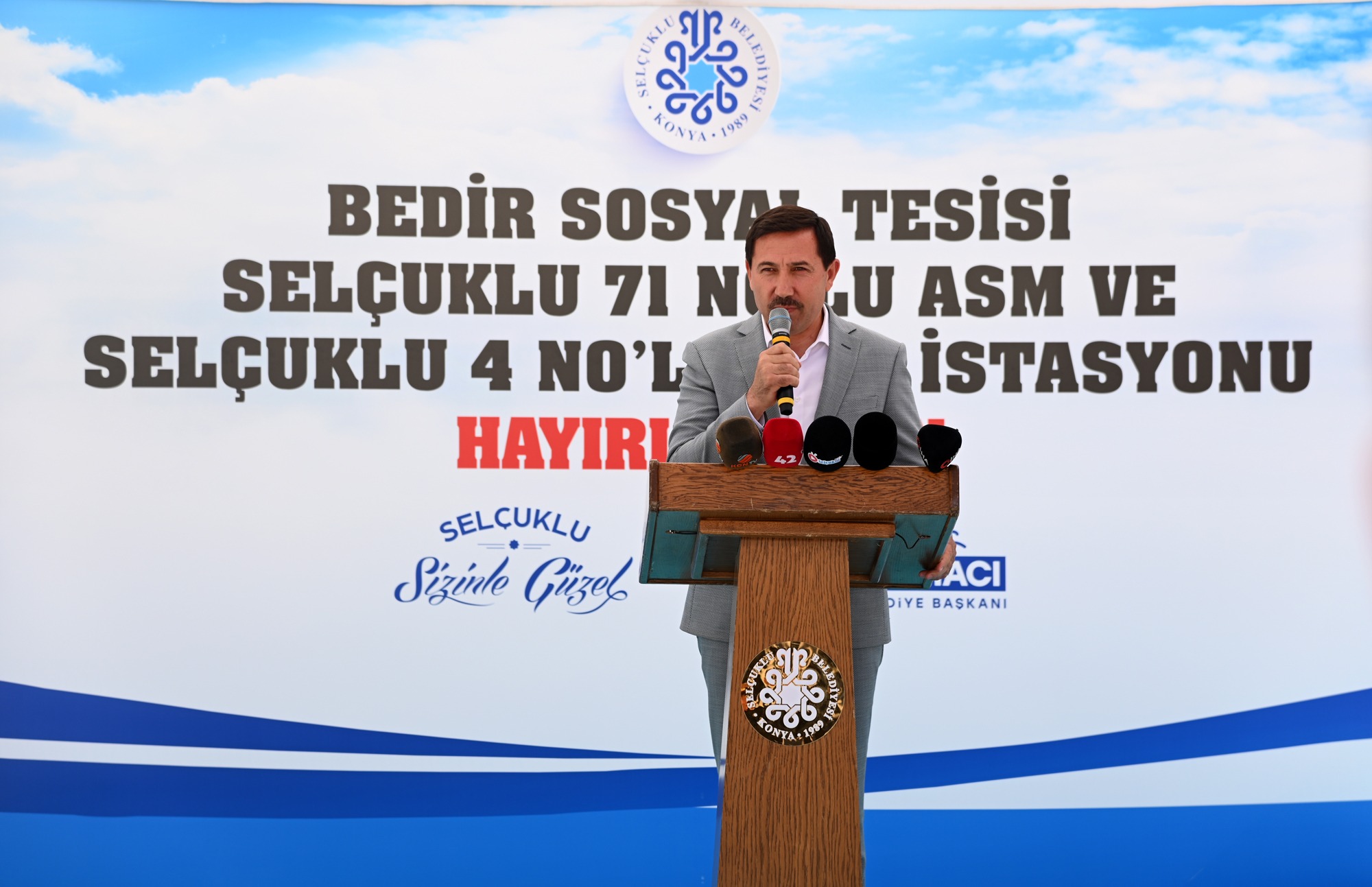 Selçuklu Belediyesi ilçeye değer katacak bir eser daha kazandırdı  BEDİR SOSYAL TESİSİ AÇILDI