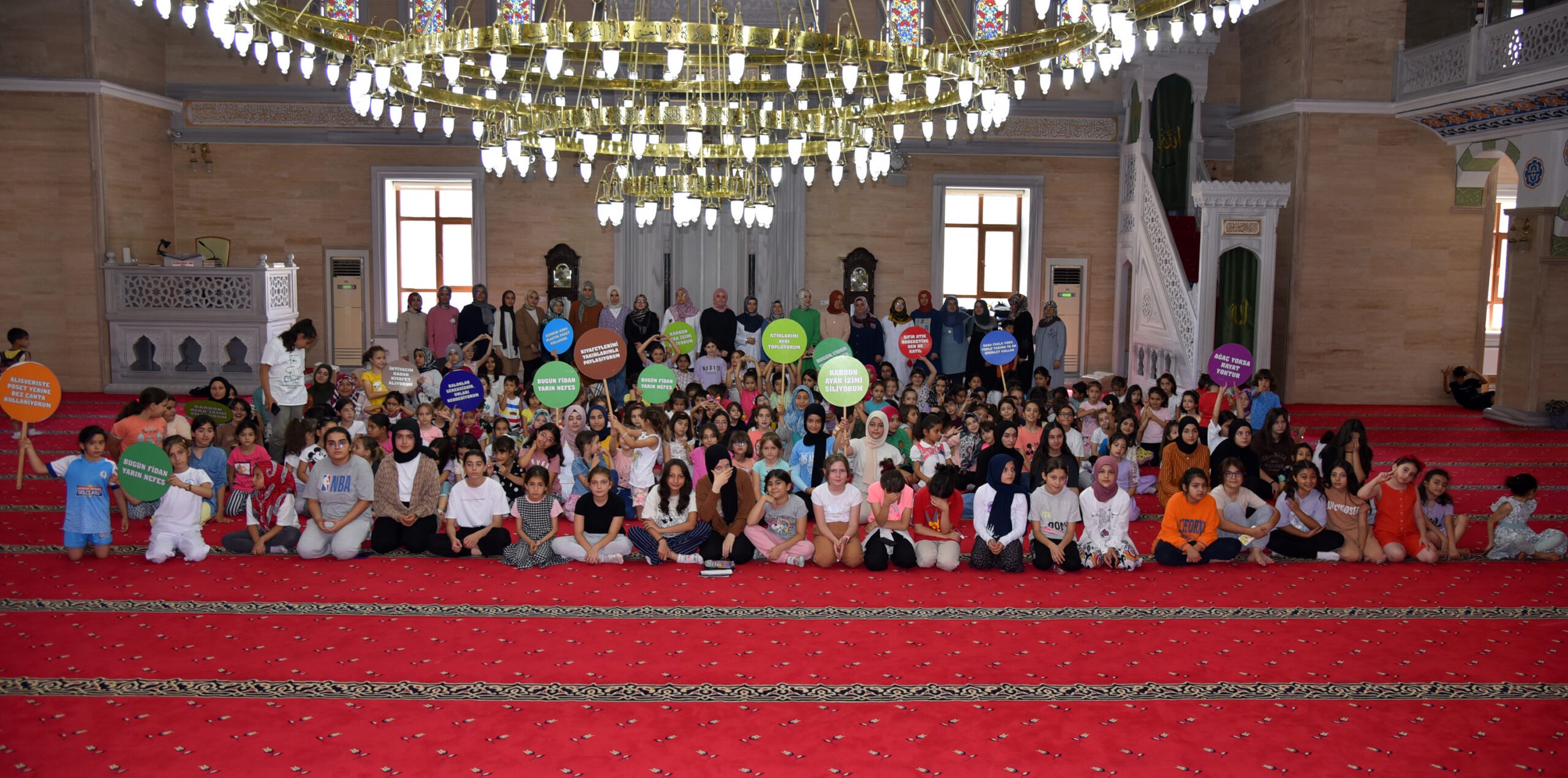 SELÇUKLU BELEDİYESİ’NDEN CAMİ VE YAZ KUR’AN KURSLARINDA SIFIR ATIK EĞİTİMİ