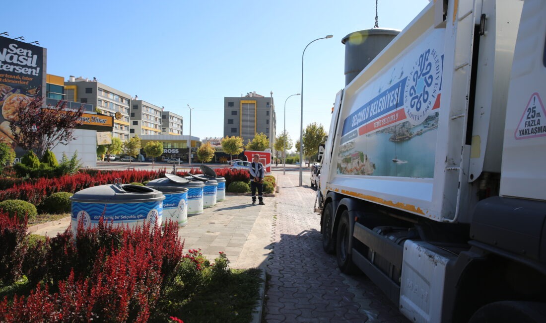 Selçuklu Belediyesi temizlik hizmetlerine