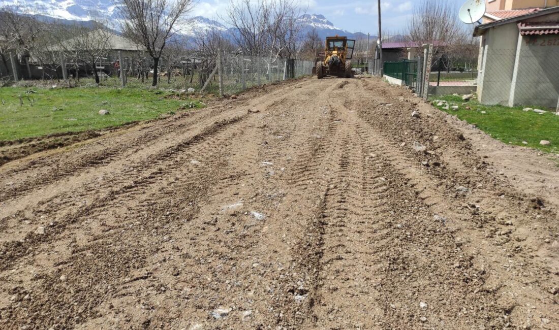 Seydişehir Belediyesi Ekipleri ilçenin