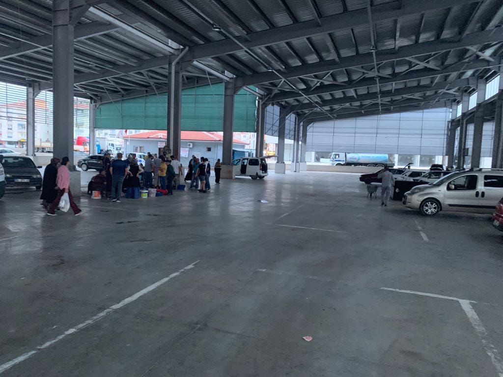 SİNCAN BELEDİYESİ KURBAN TİMİ SAHADAYDI