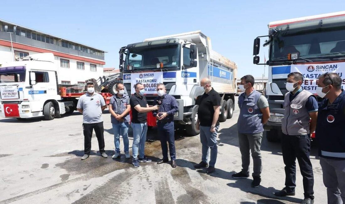 Kastamonu'da yaşanan sel felaketinin