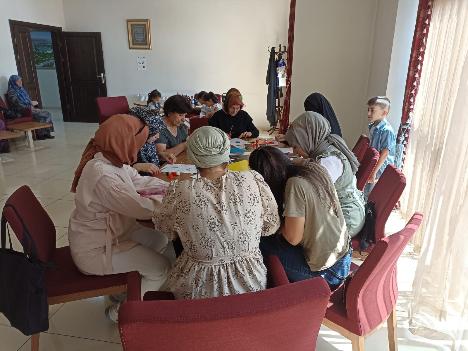 SİNCAN HANIMLAR KONAKLARINDA MOZAİK ATÖLYESİ DÜZENLENDİ