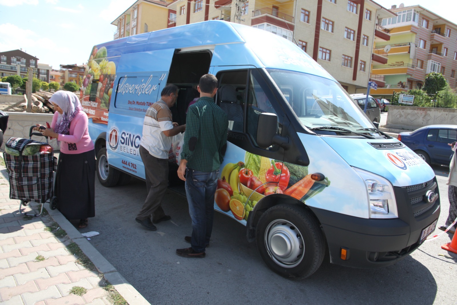 SİNCAN PAZAR YERİ SERVİSLERİ HİZMETE DEVAM EDİYOR