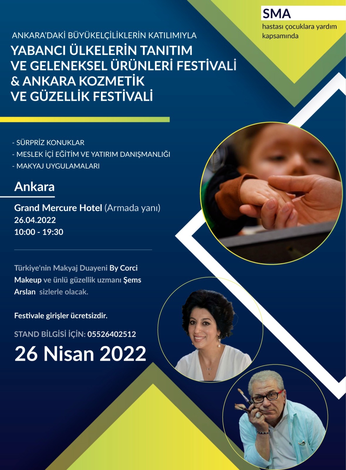 SMA HASTASI ÇOCUKLARA YARDIM İÇİN FESTİVAL...