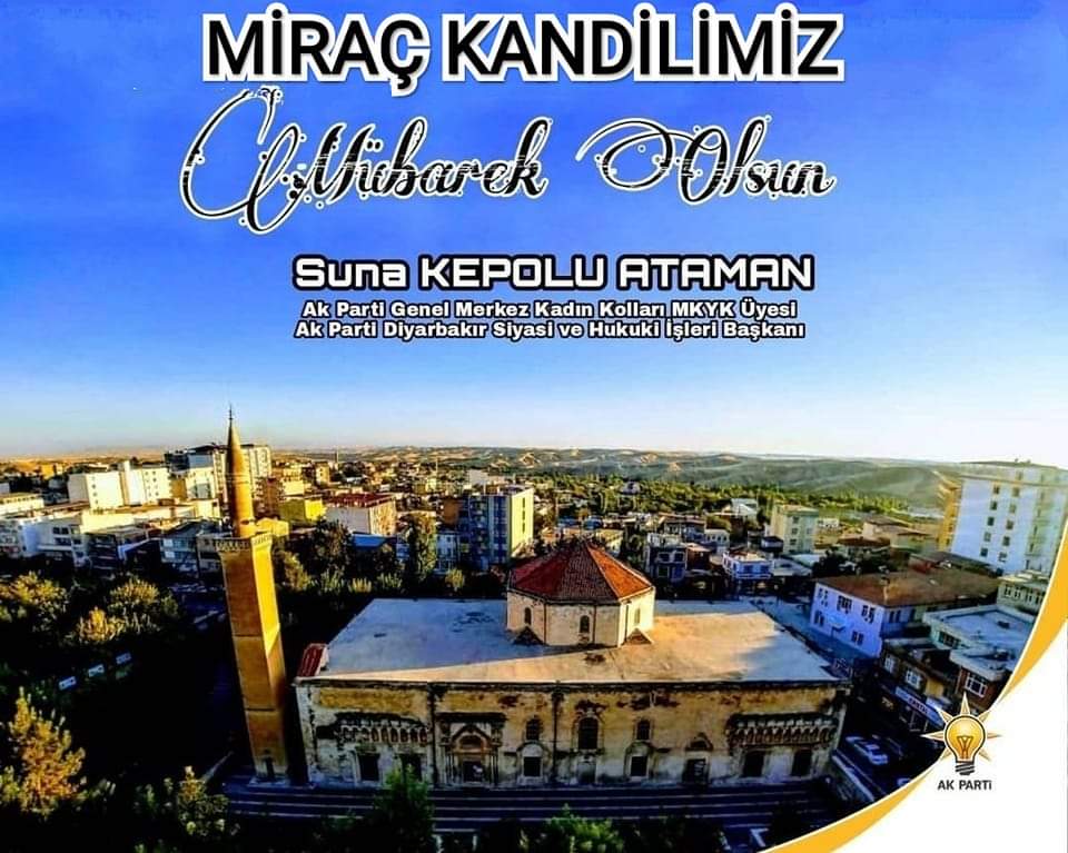 Suna Kepolu Ataman Miraç Kandili Mesajı Paylaştı