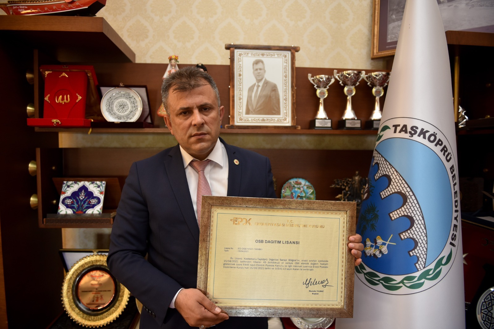 Taşköprü OSB, Elektrik Dağıtım Lisansı’nı aldı.