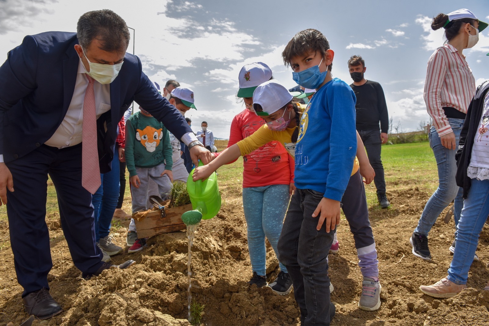 Taşköprü’de 3 Bin Fidan Dikimi Yapıldı