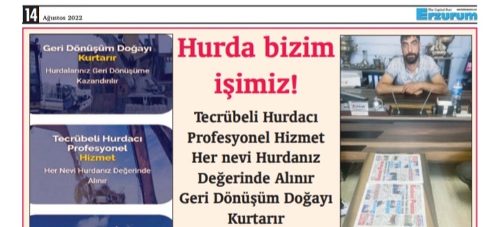 Tecrübeli Hurdacı & Profesyonel Hizmet ; AKDEMİR METAL HURDACILIK