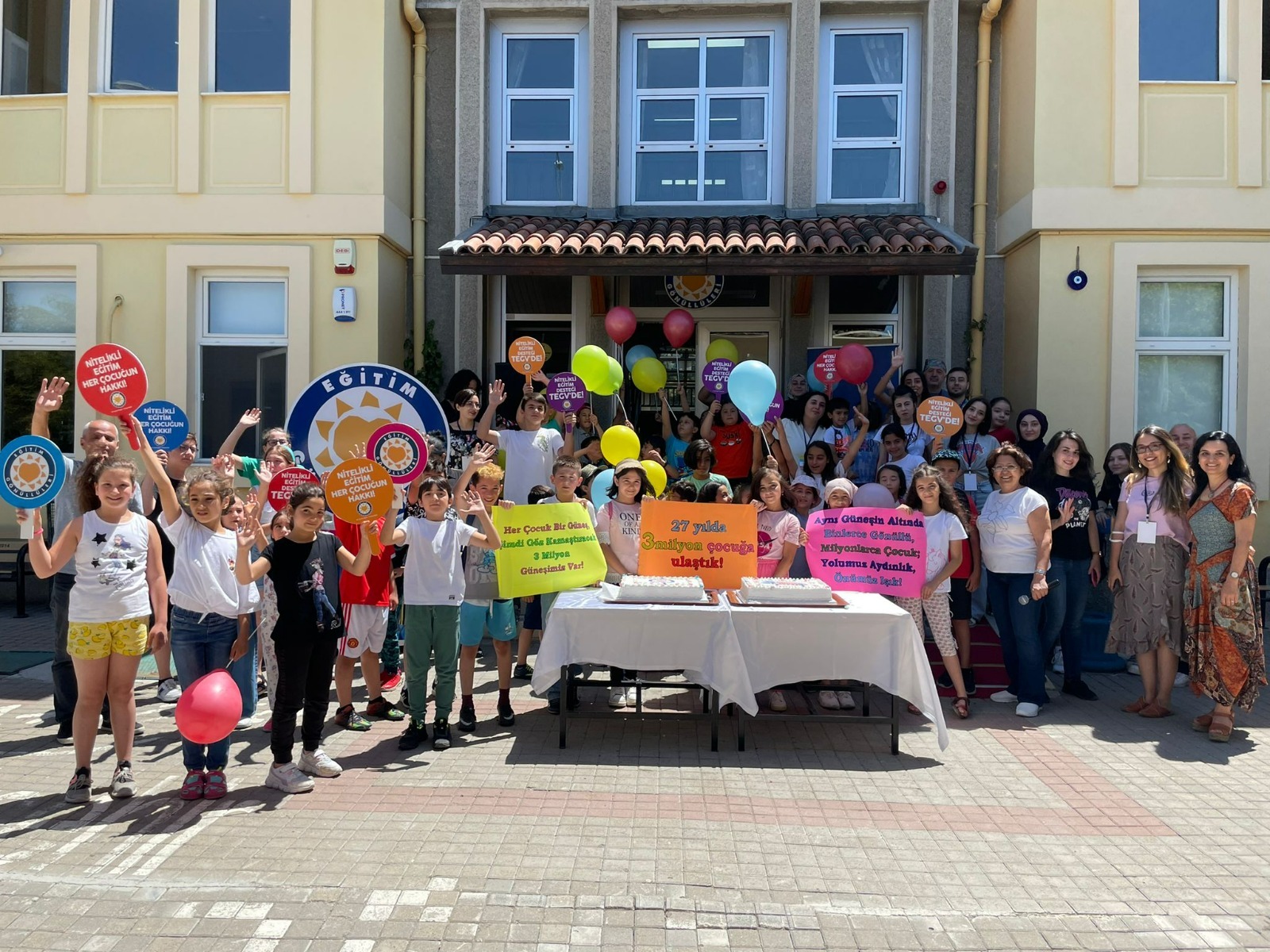 TEGV,27 yılda 3 milyon çocuğa ulaştı