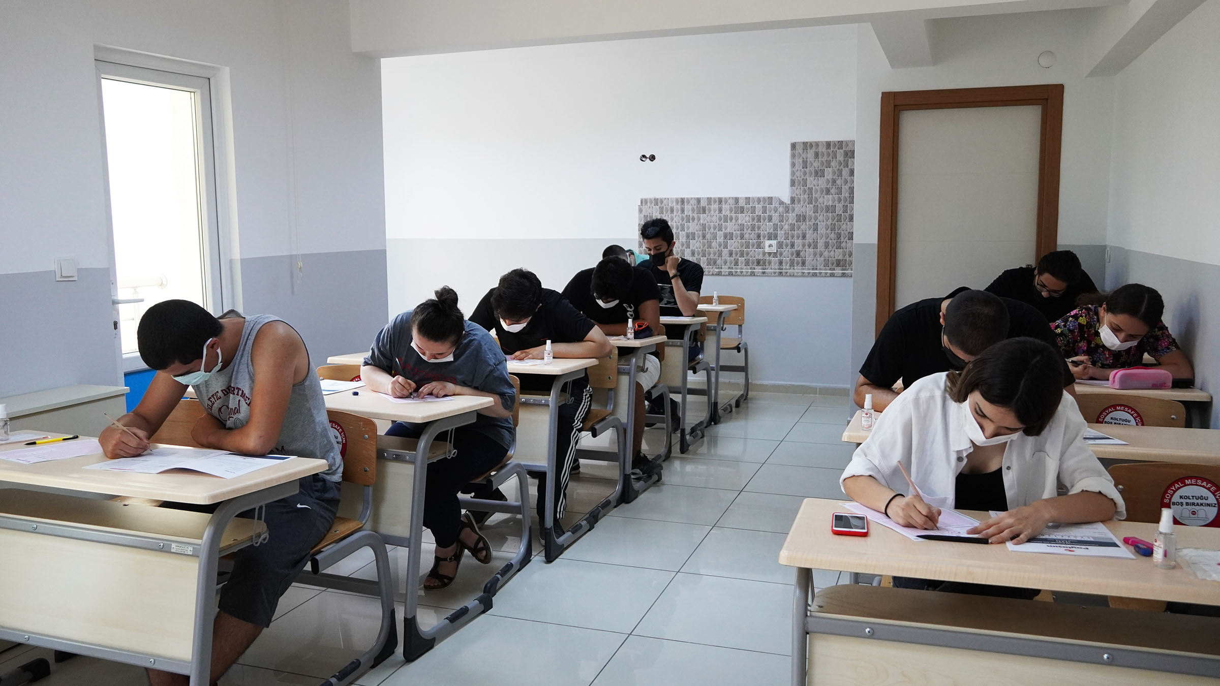 TEPEBAŞI KURS MERKEZİ’NDE SBS İLE SINIFLAR BELİRLENİYOR