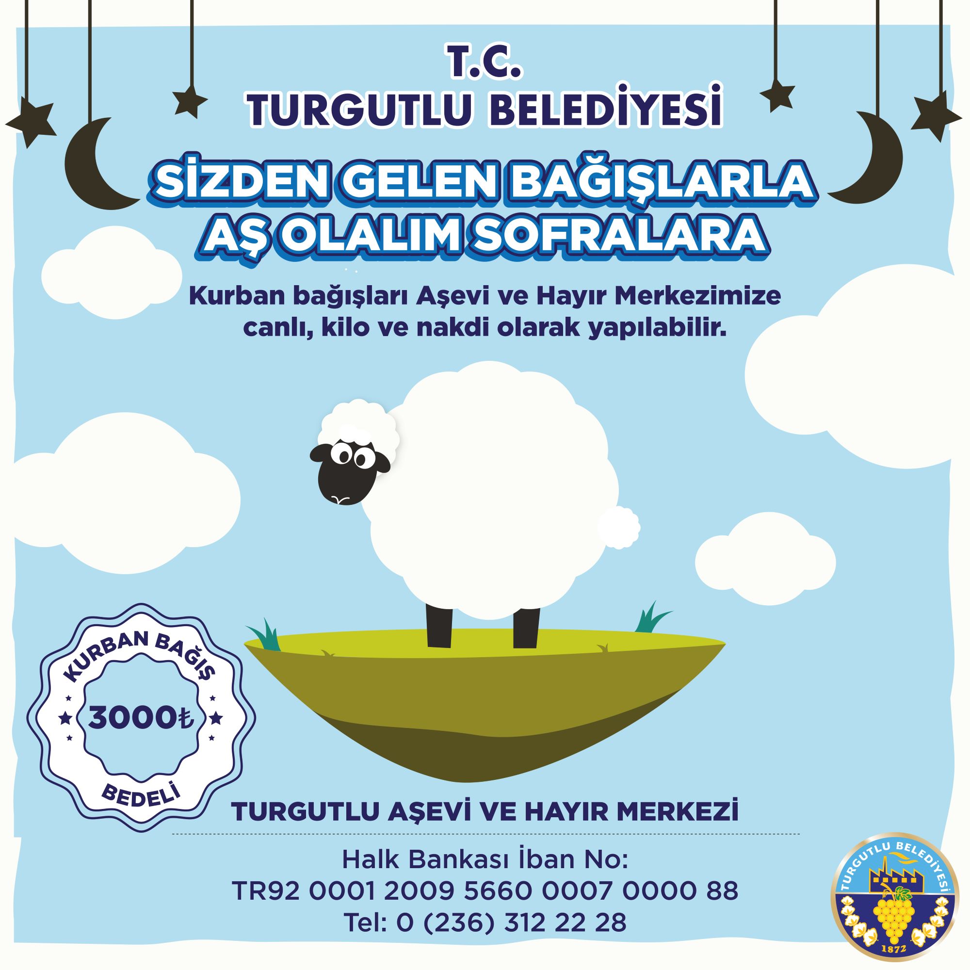 TURGUTLU SİZDEN GELEN BAĞIŞLARLA