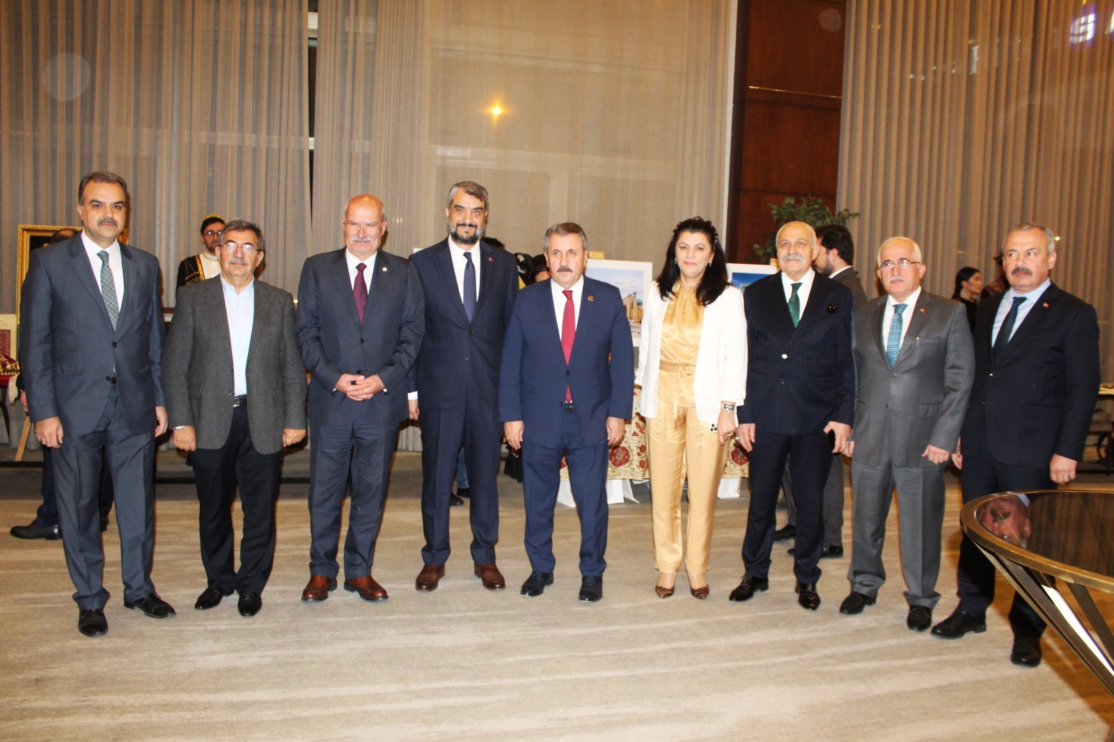 TÜRK DÜNYASI BİRLİK VE DAYANIŞMA GECESİNDE BİR ARAYA GELDİ