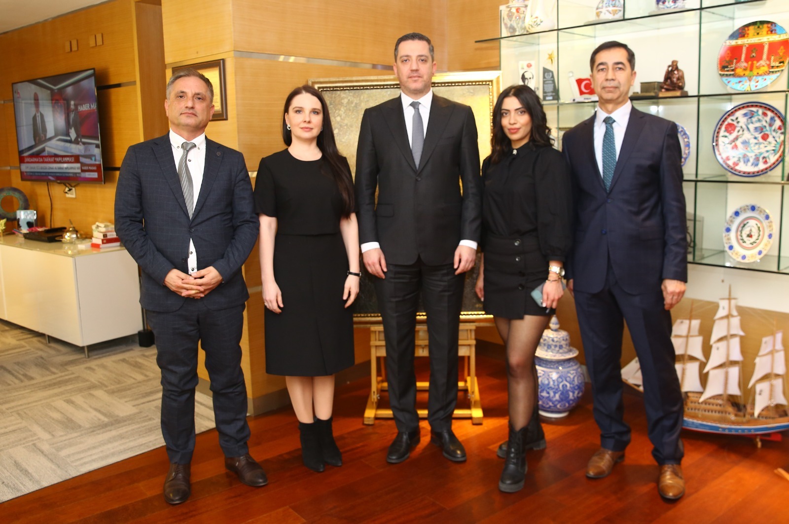 TÜRKİYE BAROLAR BİRLİĞİ'NE UKRAYNALI MESLEKTAŞLARINDAN ZİYARET