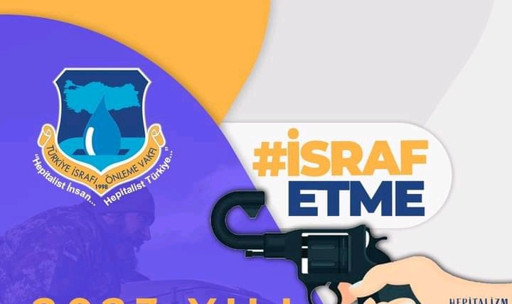 Türkiye İsrafı Önleme Vakfı'ndan Basın Açıklaması 