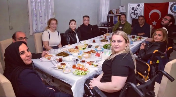 Türkiye Sakatlar Derneği Mersin Şubesi Teşekkür Mesajı Paylaştı 