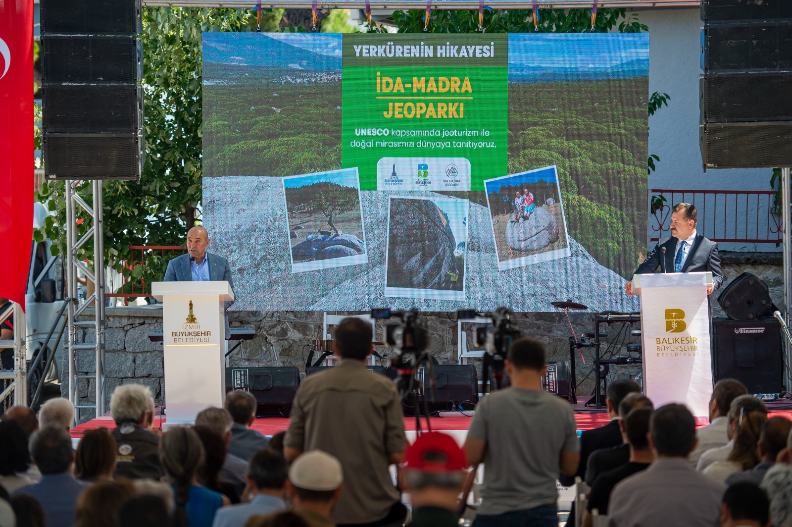 UNESCO tescilledi iki başkan el ele verdi