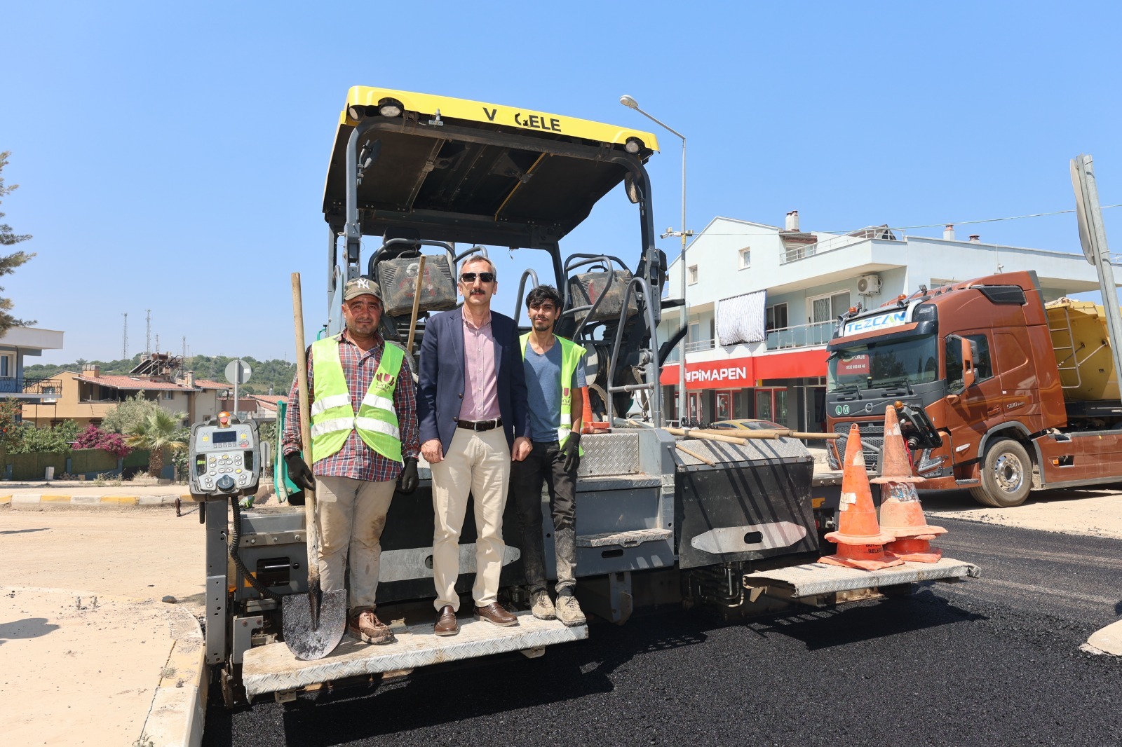 Urla’ya 118 bin  metrekare yol yatırımı