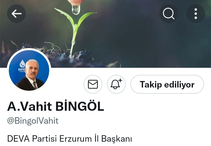 Vahit Bingöl Şehitler İçin Mesaj Paylaştı